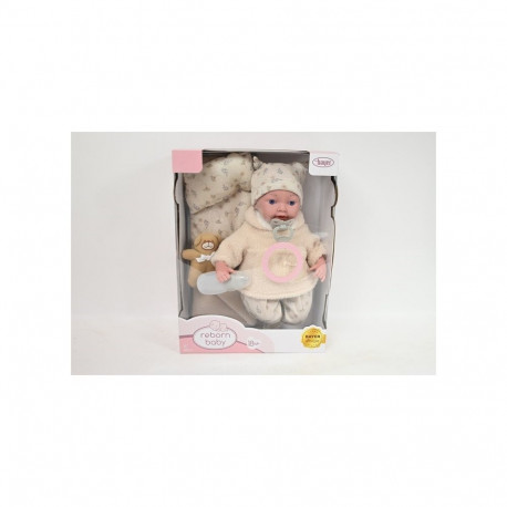 BAYER nukk Reborn 38cm + aksessuaarid 93827AN 21170