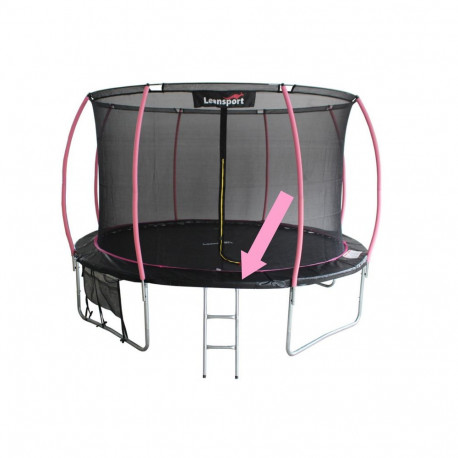 Sport Max trampoliini vedrukatted 8ft, must-roosa