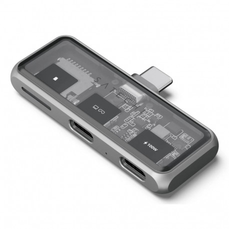 USB-C PD-jaotur ja microSD-kaardilugeja, hall