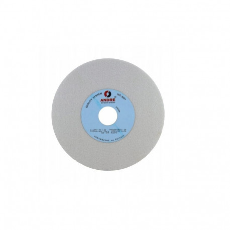 ANDRE FLAT GRINDING WHEEL 200mm x 32mm x 32mm 99A60K7VE01-35 WHITE "TYPE 1"