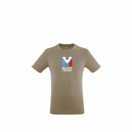 Koszulka męska MILLET Chamonix Tri Ts Ss M beżowa - M