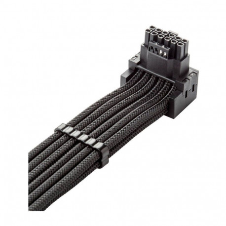 CableMod C-Series Pro Connection Cable - Variant A, 90°, 16-Pin to 2x8-Pin PCIe, black