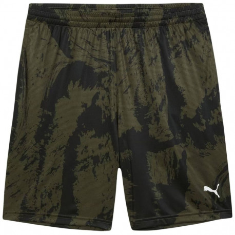 Puma meeste lühikesed püksid Train All Day AOP 525731 80 L, roheline