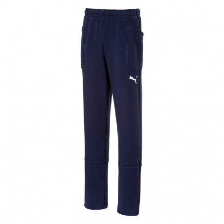 Puma Liga Casuals Pants JUNIOR navy blue 655635 06 152cm