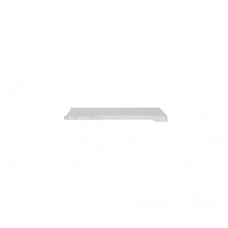 Lanberg riiul 19" kappidele 1000MM (1U/483X700MM kandevõime kuni 25KG, 4-punktikinnitus), hall