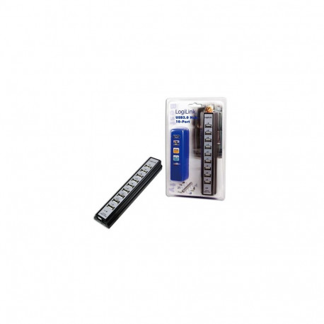 LogiLink USB-jaotur UA0096 USB 2.0 480Mbit/s, must