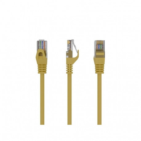 Gembird PATCH CABLE CAT6 UTP 5M/YELLOW PP6U-5M/Y
