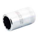 Double hexagon socket 7800DM 9mm 1/2"