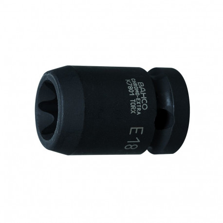 Impact socket driver E-TORX K7801 E-24, 1/2"