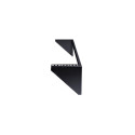 StarTech.com 3U 19” Wall Mount Vertical Rack Bracket, Wall Mount Patch Panel Bracket for Data/AV/IT/