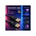 DisplayPort cable M/M v2.1 80G 1.5