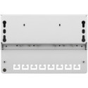 Goobay CAT 6A Mini Desktop Patch Panel, 8 Port (1 HU) grey