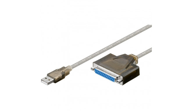 Goobay USB Printer Cable, Transparent 1.5 m