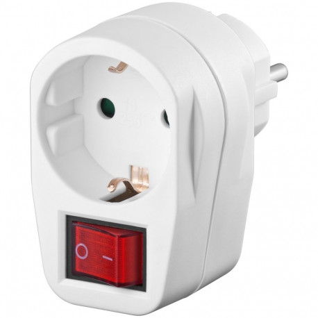 Goobay Protective Safety Socket with Switch, 16 A