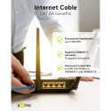 Goobay patchkaabel CAT 6 A S/FTP (PiMF) 5m, punane
