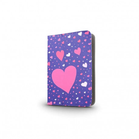 GreenGo Hearts 7-8" Universal Tablet Case