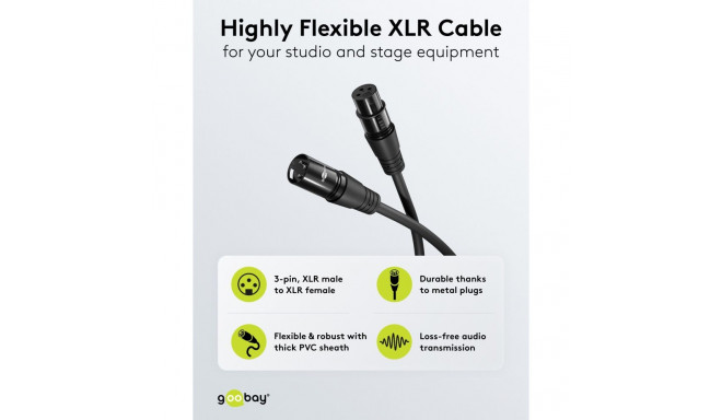 Goobay XLR-kaabel 5m