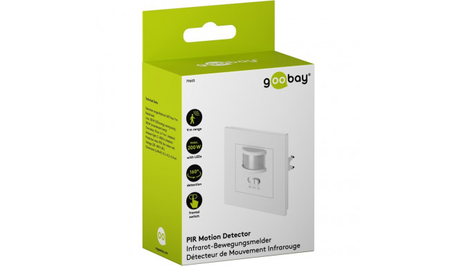 Goobay Motion Detector, white