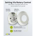 Goobay Motion Detector Slim, white