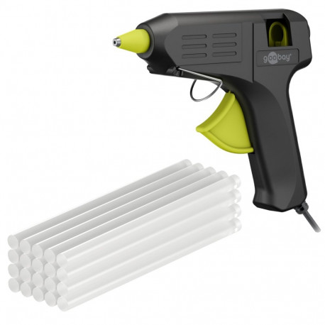 Goobay Tools Hot Glue Gun Superior 40 W, incl. 20 Glue Sticks