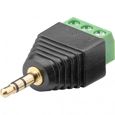 Goobay klemmiplokk 3-pin > 3.5 mm isane (3-pin, stereo) (10 tk)