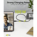 Goobay USB-C kaabel 1m, must