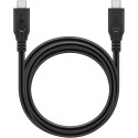Goobay USB-C kaabel 1m, must