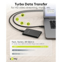 Goobay USB-C Cable, USB4, 2 m, black 2 m