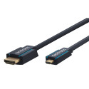 Clicktronic HDMI - micro-HDMI adapterkaabel 2 m