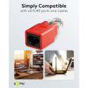 Goobay RJ45 crossover modulaaradapter CAT 5e