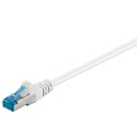 Goobay CAT 6 A Patch Cable, S/FTP (PiMF), white 0.25 m