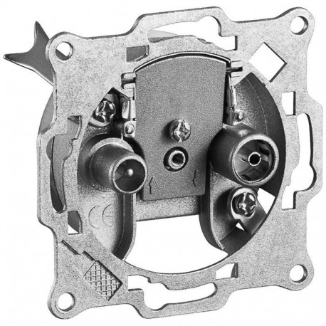 Goobay 2-Hole Aerial Through Socket