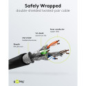 Goobay CAT 6 S/FTP (PiMF) must patch-kaabel 0.5 m
