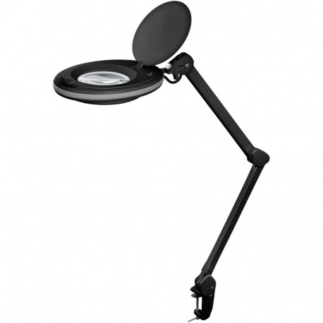 Goobay LED suurendav lamp klambriga, 8 W, must