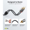 Goobay Stereo RCA Cable, 5 m 5 m