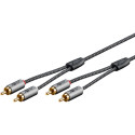 Goobay Stereo RCA Cable, 5 m 5 m