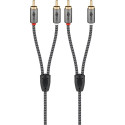Goobay stereo RCA kaabel, 5 m
