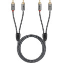 Goobay stereo RCA kaabel, 5 m