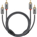 Goobay Stereo RCA Cable, 5 m 5 m