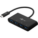 Goobay 4 pordiga USB-C multiport adapter