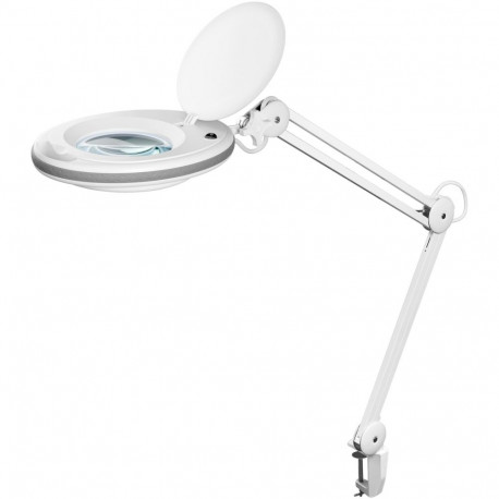 Goobay LED suurendav lamp klambriga, 8 W, valge