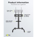 Goobay TV Presentation Stand (L)