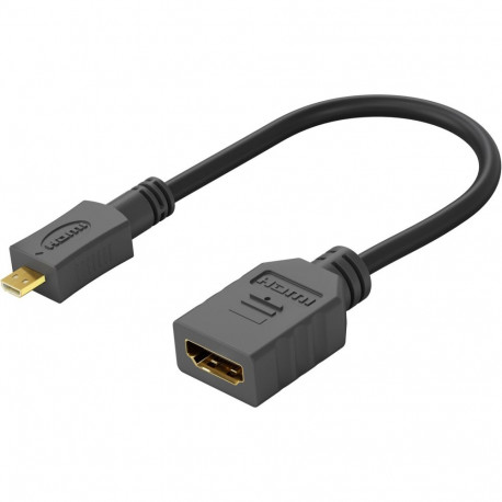 Goobay Micro HDMI / HDMI Adapter, 4K/60Hz