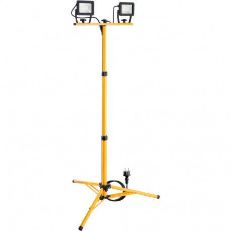 Goobay LED töövalgusti teleskoopstatiiviga, 2x 20 W