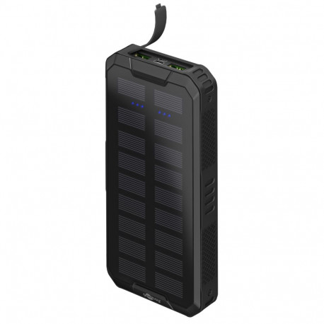 Goobay välikasutuseks päikesepatareiga akupank 20,000 mAh Power Deliveryga