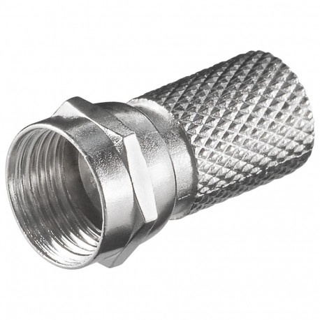 Goobay pealekeeratav F-pistik 7.0 mm (100 tk)