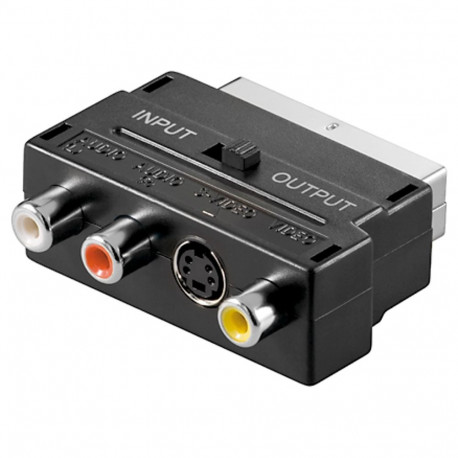 Goobay SCART-adapter sisend/väljund pistik 21-pin