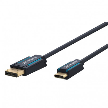 Clicktronic USB-C to DisplayPort adapterkaabel 1 m