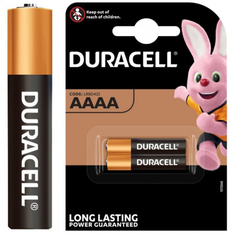 Duracell LR61/AAAA (Mini) (MN2500) Battery, 2 pcs. in blister