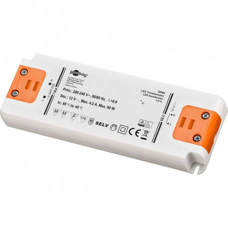 Goobay LED Transformer 12 V (DC) (DC), 50 W
